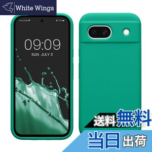 �y���������zkwmobile �X�}�z�P�[�X Google Pixel 8a�Ή� �P�[�X - TPU ���L�b�h �V���R�� �J�o�[ - �ϏՌ� ���h�~ �T���T�� Case �F�F�G�������h�O���[���A�T�C�Y�FPixel 8a