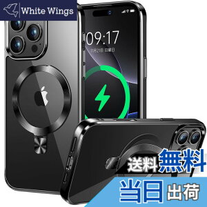 �y���������z�yCD MagSafe�����O�E�X�^���h��́ziPhone 15 Pro Max �p�N���A�P�[�X[MagSafe�Ή��E�B���X�^���h] [�{�̂̐F�E���b�L�o���p�[]�X�g���b�v�z�[���t�� �p�x������ �ČRMIL�K�i�擾�E�Ϗ�