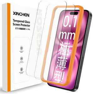 �y���������z0.1mm �ɔ��^ �K���X�t�B���� for iPhone 2019 2020 2021�ȏ� �F�F�����A�T�C�Y�FiPhone 16Plus/15Plus�p