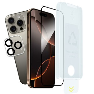 �y���������zKPNS�y2���Z�b�g�z�K�C�h�g�t�����{�f�ސ� �����K�� �K���X�t�B���� �ی�t�B���� �T�C�Y�F1-1-WCC-iPhone16 Pro Max