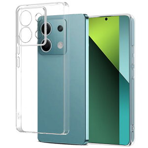 �y���������zZLFENJOY Xiaomi 13T/13T Pro TPU�f�� �ϏՌ� �\�t�g�V���R���P�[�X �y�� ���^ �����h�~ �ی�J�o�[ �F�Fclear�A�T�C�Y�Fredmi note 13 pro 5G