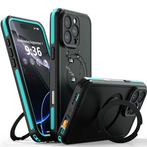 �y���������z�y�h���E�X�^���h�@�\�EMagSafe�Ή��zUMITTOS iPhone 16 Pro Max �p �P�[�X �h�� �Ռ��z�� �����B�e�Ή� ��F�ؑΉ� �S�ʕی� ���S�h�� �h�� �h�o ����~�� �莝���₷�� ��� �ϏՌ� �X