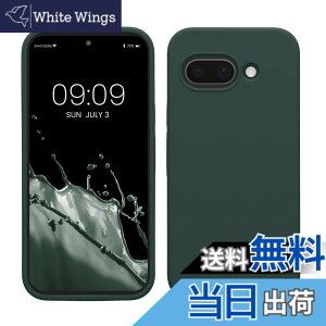 �y���������zkwmobile �X�}�z�P�[�X Google Pixel 9a�Ή� �P�[�X - TPU ���L�b�h �V���R�� �J�o�[ - �ϏՌ� ���h�~ �T���T�� Case �F�F�X���[�L�[�u���[�O���[���A�T�C�Y�FPixel 9a