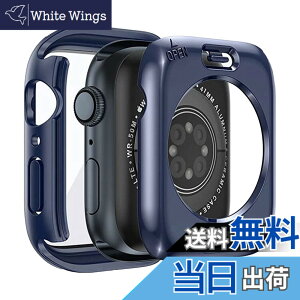�y���������zBELIYO �Ή� Apple Watch �P�[�X Series 11/10/9/8/7/SE3/SE2/SE/6/5/4/3/2/1 Ultra 3/2/1 �A�b�v���E�H�b�` �J�o�[ �K���X�t�B���� ��̌^ Apple Watch �J�o�[ PC�f�� �y�� ���{���Ɏq�� ��d�\�� �A�b�v
