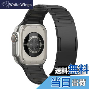 �y���������zMaKTech �`�^�������N�u���X���b�g�o���h�AI���^���^���X�g���b�v�AApple Watch �V���[�Y 11/10/9/8/7,Ultra 3/2/1,SE 3/2/1 [2025] �p �F�F�u���b�N�A�T�C�Y�F46mm/45mm/44mm/49mm