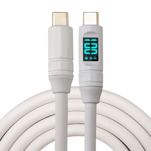 �y���������zLeehitech PD�}���[�d Thunderbolt �Z�� �P�[�u�� USB C to USB C �t���b�g�P�[�u�� �_��Ŏ����^�щ\ 8K@60Hz��ʓ��e�BiPhone 16/15 �V���[�Y�AiPad�AMacbook Air/Pro�AGalaxy S24�ASteam Deck�AXperia�Ȃ�