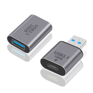�y���������zDuttek USB C USB A �ϊ��A�_�v�^ 10Gbps USB C to USB A �ϊ��A�_�v�^ �F�F�O���[