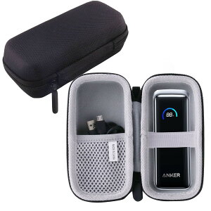 �y���������zWERJIA ���[�P�[�X�Ή� Anker Prime Power Bank (12000mAh, 130W) ���o�C���o�b�e�� �T�C�Y�Ffor Anker Prime Power Bank (9600mAh, 65W)