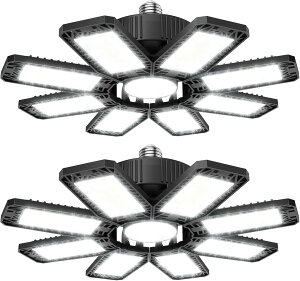 �y���������z�K���[�W���C�g100W LED�V�[�����O���C�g �ȃG�l �y���_���g���C�g �n�C�p���[ �����P�x 6500K �����F �܂肽���ݎ� �ό`�\�� �V��Ɩ� �J�[�|�[�g�A���[�N�V���b�v�A�p�[�L��