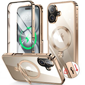 �y���������ziPhone 14/15/ �V���[�Y �P�[�X �X�^���h�@�\�t���E�A�N�V�����{�^�� �F�F�f�U�[�g�`�^�j�E���A�T�C�Y�FiPhone 16 Plus