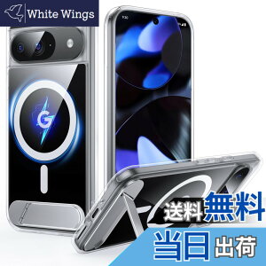 �y���������zFNDMIL Google pixel 6 �p �P�[�X �F�F�N���A[Magsafe�Ή�]�X�^���h�t���A�T�C�Y�FGoogle Pixel 9/9Pro