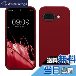 �y���������zkwmobile �X�}�z�P�[�X Google Pixel 9a�Ή� �P�[�X - TPU ���L�b�h �V���R�� �J�o�[ - �ϏՌ� ���h�~ �T���T�� Case �F�F���o�[�u���b�h�A�T�C�Y�FPixel 9a