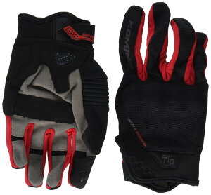 �y���������z�R�~�l(KOMINE) �o�C�N�p �v���e�N�g���b�V���O���[�u-�u���C�u GK-183 GK-1833 �t�ďH���� ���b�V���f�� �v���e�N�^�[ �F�FBlack/Red�A�T�C�Y�FM