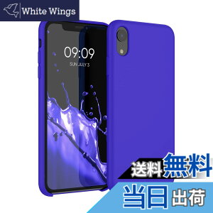 �y���������zkwmobile �X�}�z�P�[�X Apple iPhone XR�Ή� �P�[�X - TPU ���L�b�h �V���R�� �J�o�[ - �ϏՌ� ���h�~ �T���T�� Case �F�F�o���g�C �u���[