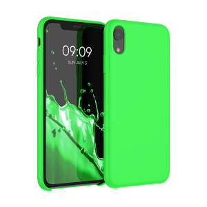 �y���������zkwmobile �X�}�z�P�[�X Apple iPhone XR�Ή� �P�[�X - TPU ���L�b�h �V���R�� �J�o�[ - �ϏՌ� ���h�~ �T���T�� Case �F�F���C���O���[��