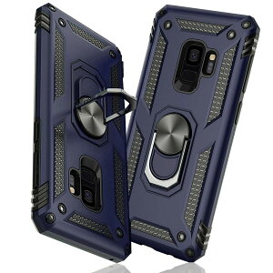 �y���������zTMUJWS Samsung Galaxy S9 �P�[�X �����O �ϏՌ� �Ռ��z�� ���h�~ �S�ʕی� �J�����ی� �X�^���h�t�� TPU+PC�o���p�[ �w��h�~�΍� ��d�\�� 360�x��] �h�o �ԍڃz���_�[�Ή� ���ϖh�~ ��