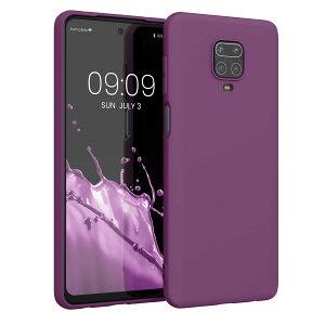 �y���������zkwmobile �X�}�z�P�[�X Xiaomi Redmi Note 9S / 9 Pro / 9 Pro Max�Ή� �P�[�X - �ɔ� TPU �V���R�� �}�C�N���t�@�C�o�[ ���F �F�F�}�[���^�p�[�v���A�T�C�Y�FRedmi Note 9S / 9 Pro / 9 Pro Max