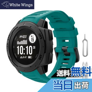 �y���������zHaotop �o���h Compatible for Garmin Instinct 2/Instinct/Esports/Tide/Tactical�C�X�|�[�c�V���R�����X�g�o���h�����o���h �F�F�V�A��