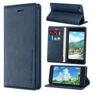 �y���������zFAUNOW iPhone SE �P�[�X �蒠�^ iPhone8 �蒠�^ iphonese��3���� ��2���� �P�[�X �X�}�z�P�[�X iphone se iphone se2/se3/8/7 �P�[�X PU���U�[ �g�уP�[�X �ϏՌ� ���M�� �X�}�z�P�[�X �}�O�l�b�g��