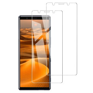 �y���������z�K���X�t�B���� iPhone 13mini �p �y2���Z�b�g�z�S�ʕی� �t�B���� �t���J�o�[ �t����� 5.4�C���`�Ή� �C�A�[�� �\��t���ȒP �F�FHD-�����ׁi2������j�A�T�C�Y�FXperia 5�iSOV41 SO-01M