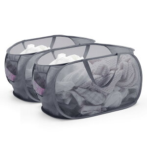 �y���������zTECHMILLY �����h���[�o�X�P�b�g ���^ ����J�S �܂肽���� ��e�� 71L ���b�V�� ���[ ���� �� ���� �����^�щ\ �y�� ���s �S�~�� ����64CM����35CM����35CM �F�F�O���[�A�T�C�Y�F2