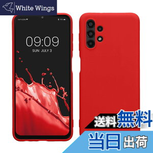 �y���������zkwmobile �X�}�z�P�[�X Samsung Galaxy A12�Ή� �P�[�X - �ϏՌ� ����~�� �\�t�g TPU �V���R�� - �l�I���T���S �F�F�N���V�b�N ���b�h�A�T�C�Y�FGalaxy A13 4G