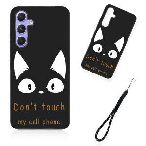 �y���������z�X�}�[�g�t�H����p�ی�P�[�X (Don't touch my cell phone) �F�FDon't touch my cell phone�A�T�C�Y�F�Ή� Galaxy A54 5G�p