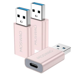 �y���������zMOSWAG USB C - USB�A�_�v�^ USB�j�� - USB C���� Adaoter USB C�A�_�v�^ Apple MagSafe�[�d��,iMac,MacBook Pro,MacBook,MacBook,Laptops,PC,Computers and More�ƌ݊���������܂��B �F�F�s���N�A�T�C�Y�F3 Pack