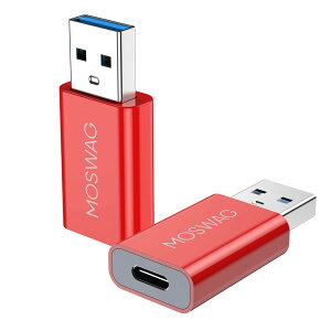�y���������zMOSWAG USB C - USB�A�_�v�^ USB�j�� - USB C���� Adaoter USB C�A�_�v�^ Apple MagSafe�[�d��,iMac,MacBook Pro,MacBook,MacBook,Laptops,PC,Computers and More�ƌ݊���������܂��B �F�F���b�h�A�T�C�Y�F2 Pack