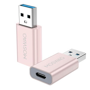 �y���������zMOSWAG USB C - USB�A�_�v�^ USB�j�� - USB C���� Adaoter USB C�A�_�v�^ Apple MagSafe�[�d��,iMac,MacBook Pro,MacBook,MacBook,Laptops,PC,Computers and More�ƌ݊���������܂��B �F�F�s���N�A�T�C�Y�F2 Pack