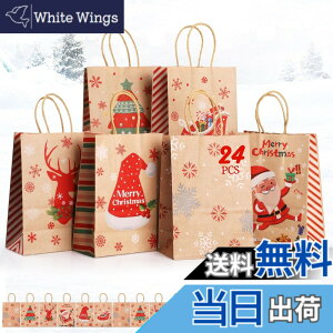 �y���������zGeeRic 24���Z�b�g�N���X�}�X �M�t�g�o�b�O ���b�s���O�� �N���X�}�X���� �M�t�g �� ��񂰑� �V���b�s���O �p�[�e�B�[ �N���X�}�X�p � 21x15x8cm �F�F�p�^�[3