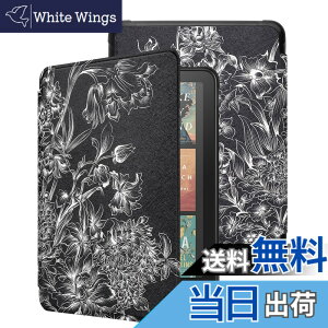 �y���������zWALNEW 7�C���` All-New Kindle Paperwhite ��12����i2024�N����) �P�[�X Kindle Colorsoft Signature Edition�ɓK�� ����PU ���U�[ �J�o�[ �I�[�g�E�F�C�N/�X���[�v�@�\ ���C�z�� �X�N���b�`�΍� �S��