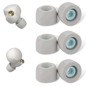 �y���������zDELUXEFOX �ᔽ���C���[�s�[�X �C���[�`�b�v �X�|���W�����J�o�[ �w�b�h�t�H������ SONY�p WF-1000XM4/1000XM5�K�p �C���[�L���b�v �E���^���� �ᔽ���C���z���J�o�[ �F�F�O���[�A�T�C