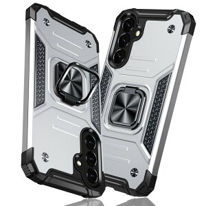 �y���������zTMUJWS Samsung Galaxy S23 FE �p�P�[�X �����O �Ռ��z�� SCG24 �P�[�X �ϏՌ� TPU+PC�o���p�[ ��d�\�� �ČRMIL�K�i �S�ʕی�J�o�[ ����h�~ �ԍڃz���_�[�Ή� �C�菝�h�~ ����~�� �y�� ��