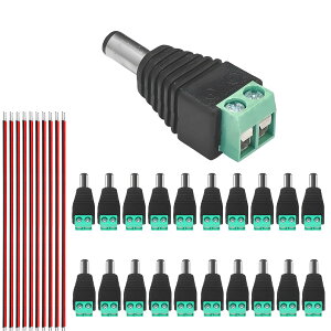 �y���������z�N���A�q���iClearhill�j�d���W���b�N�\�P�b�g | 5V/12V/24V LED�e�[�v���C�g�E�h�ƃJ�����p�P�[�u�����C���[�G���h�v���O�o�����A�_�v�^�[ �F�F�R�����R�l�N�^�W���b�N�A�T�C�Y�F2