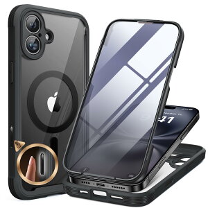 �y���������zMiracase iPhone SE/13/14/15/16/17 �P�[�X 9H�����K���X �t���J�o�[ �F�F�u���b�N�A�T�C�Y�FiPhone16