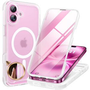 �y���������zMiracase iPhone SE/13/14/15/16/17 �P�[�X 9H�����K���X �t���J�o�[ �F�F�}�b�g�N���A�A�T�C�Y�FiPhone16