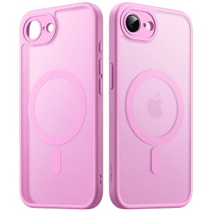 �y���������zJETech iPhone 16e 6.1�C���`�p �}�O�l�b�g �P�[�X MagSafe�ɑΉ� �������̃}�b�g�w�� ���^ �ϏՌ� �X�}�z�J�o�[ �F�F�s���N