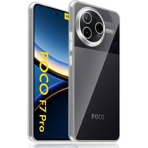 �y���������zGosento For Galaxy A25 5G �P�[�X �N���X�^�� �N���A ���� TPU�f�� �F�F�N���A�A�T�C�Y�FPOCO F7 Pro