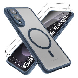 �y���������zGreerass Phone �P�[�X MagSafe �Ή� �F�F�u���[�A�T�C�Y�FGALAXY S25 EDGE �Ή� �ی�P�[�X