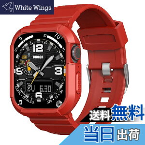 �y���������z[TOORQR] �R���p�`�u�� Apple Watch �o���h �A�b�v���E�H�b�` �o���h 41mm 40mm 38mm �A�b�v���E�H�b�` �P�[�X �J�o�[ PC TPU ��d�\�� �R�p�O���[�h�̕ی� �����h�~ �ϏՌ� �ϋv�� ���h�~ 