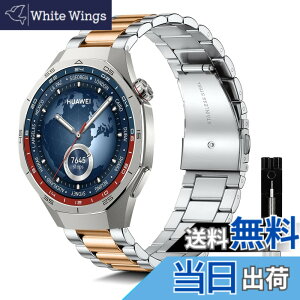 �y���������z[KeeFos] 22mm �o���h Huawei Watch GT5 Pro 46mm/Huawei Watch GT5 46mm/Watch GT4 46mm/Watch 4 46mm/Watch 4 Pro 48mm/Watch GT 3 �Ή� �����o���h �X�e�����X �E�H�b�`�o���h �����o���h �����ȒP �� �F�F�V���o