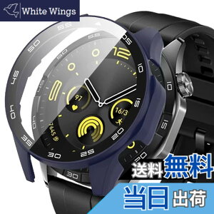 �y���������zTOORQR For �t�@�[�E�F�C HUAWEI WATCH GT 4 46mm�Ή� �P�[�X HUAWEI WATCH GT 4 �J�o�[�E�H�b�`�P�[�X �����K���X ��̌^ �ϏՌ� PC�f�ޒ����^ ���h�~ �S�ʕی� �w��h�~ ��U�h�~ �����x ����