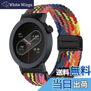 �y���������z[KeeFos] 22mm �o���h CMF by Nothing Watch 3 Pro/CMF by Nothing Watch Pro 2 �Ή� �����o���h �i�C�����f�� ���C�o�b�N�� �}�O�l�b�g���o�b�N�� �ւ��x���g �݊��� �L�k�� �T�C�Y���� �҂݃u���X