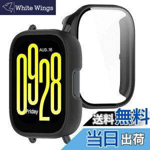 �y���������zBUITFOU For �V���I�~ Redmi Watch 5 Lite �J�o�[ Redmi Watch 5 Lite �P�[�X �����^ PC+�K���X�f�� ��̌^ �t�@�[�E�F�C xiaomi(�V���I�~)Redmi Watch 5 Lite �P�[�X�Ή� �S�ʕی� �����^ �����ȒP �Ϗ�