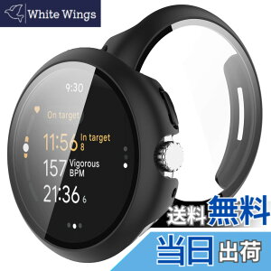 �y���������zBUITFOU Google Pixel Watch 3 �J�o�[ Google Pixel Watch 3/2/1 41MM �J�o�[ �����^ PC+�K���X�f�� ��̌^ Pixel Watch �P�[�X�Ή� �S�ʕی� �����^ �����ȒP �ϏՌ� �����ߗ� �w��h�~ ���h�~�i41MM,�u