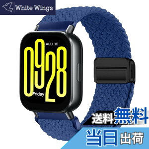 �y���������z[KeeFos] 22mm �o���h Xiaomi Watch S4/S3/Redmi Watch 5 Active/5 Lite �Ή� �����o���h �i�C�����f�� ���C�o�b�N�� �}�O�l�b�g���o�b�N�� �ւ��x���g �L�k�� �T�C�Y���� �҂� �ʋC�� �X�|�[�c ��