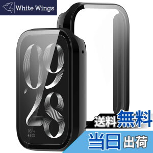 �y���������zBUITFOU For �V���I�~ Band 8 Pro �J�o�[ xiaomi smart band 8 pro �P�[�X �����^ PC+�K���X�f�� ��̌^ xiaomi(�V���I�~)band 8 pro �P�[�X�Ή� �S�ʕی� �����^ �����ȒP �ϏՌ� �����ߗ� �w��h�~ 