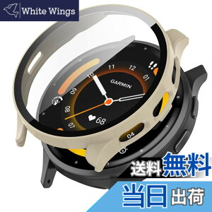 �y���������zKANOYO �Ή�GARMIN Venu 3 �P�[�X �����^ PC+�����K���X ��̌^ �����ȒP �ϏՌ� �S�ʕی� �K�[�~�� Venu 3 �J�o�[ ���h�~ �����ߗ� �w��h�~ venu 3 �p �J�o�[ �F�F�z���C�g