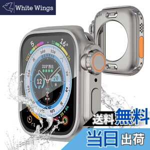 �y���������zTOORQR �Ή� Apple Watch Series 6/5/4/SE2/SE (40mm) �A�b�v���E�H�b�` �J�o�[360°�h���P�[�X ���b��Ultra��̌^ PC+�K���X�f�� �S�ʕی� �ϏՌ� �����ȒP Apple Watch�ی�J�o�[ �F�F�`�^���S�[��